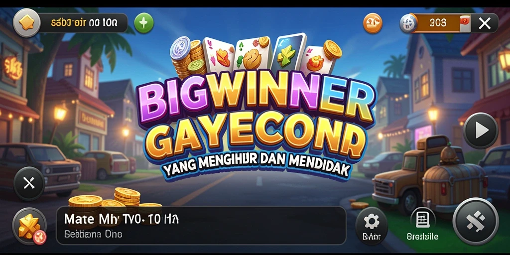 Tampilan gameplay BIGWINNER yang seru dan menarik.