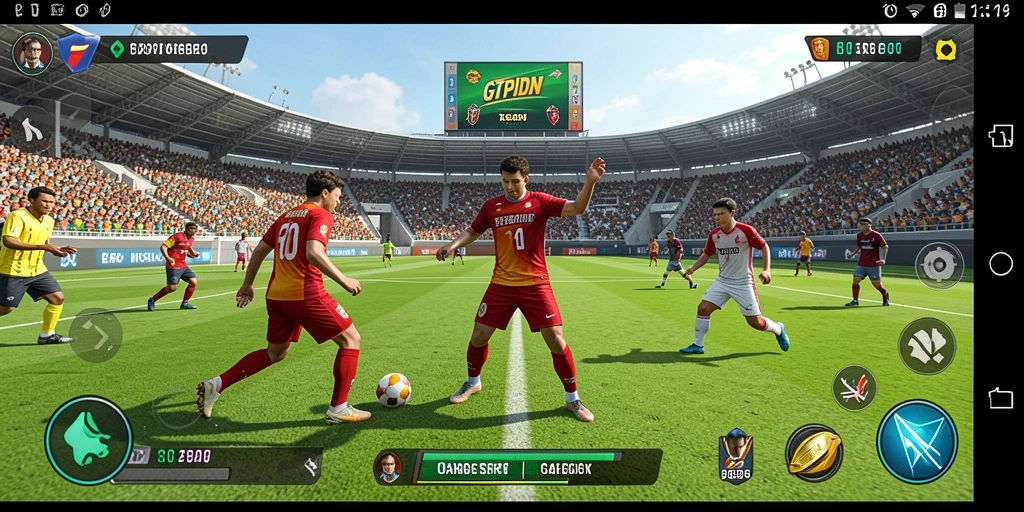 Tampilan seru dari gameplay GTPIDN yang menarik dan kompetitif.