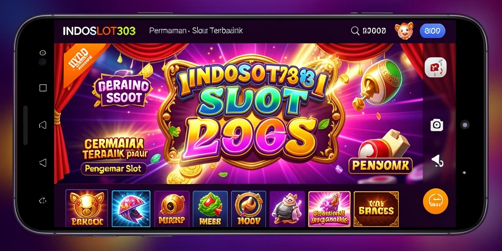 Tampilan gameplay slot INDOSLOT303 yang menarik dan penuh warna.