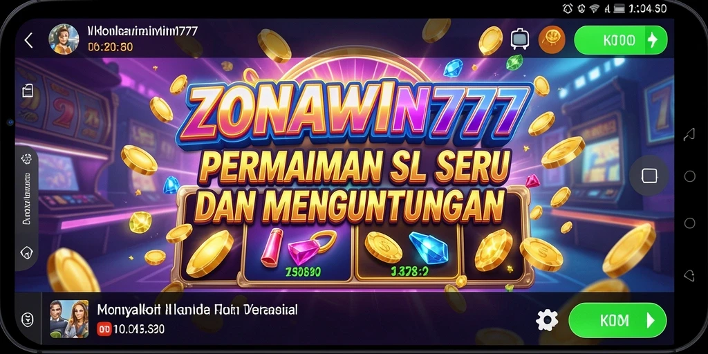 Screenshot gameplay ZONAWIN777 yang menunjukkan keseruan bermain Slot.